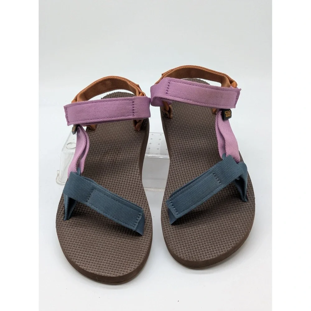 Teva Original Universal Sandals Pink Blue Brown Sport Hiking Women's Size 6